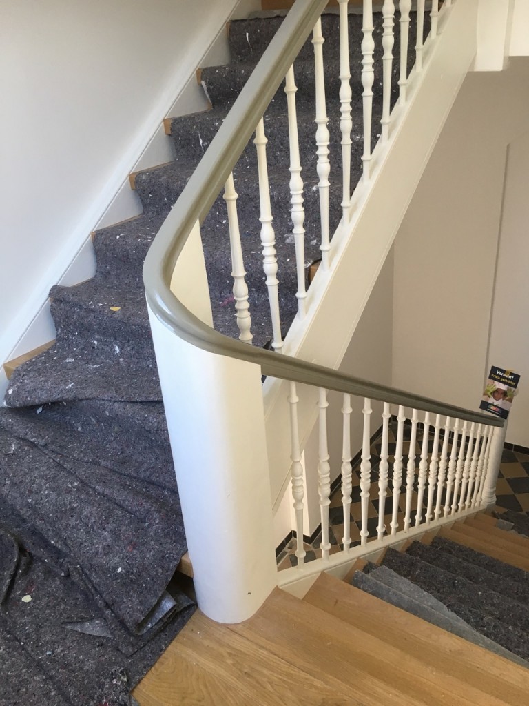 Sanierung eines Treppenhauses im Altbau - Malermeisterbetrieb Timo Blender