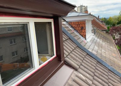 Restaurierung einer Dachgaube